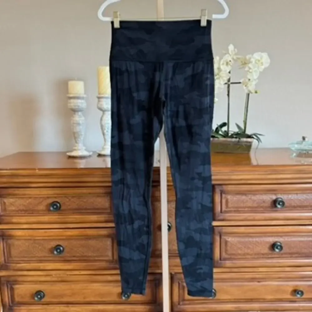 Lululemon Align High-Rise Pant 28 Camo Deep Coal Size 6 - Picture 2 of 9